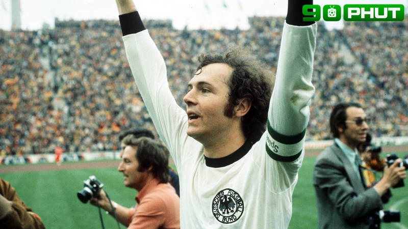 Beckenbauer đã giúp Đức giành nhiều danh hiệu Beckenbauer đã giúp Đức giành nhiều danh hiệu