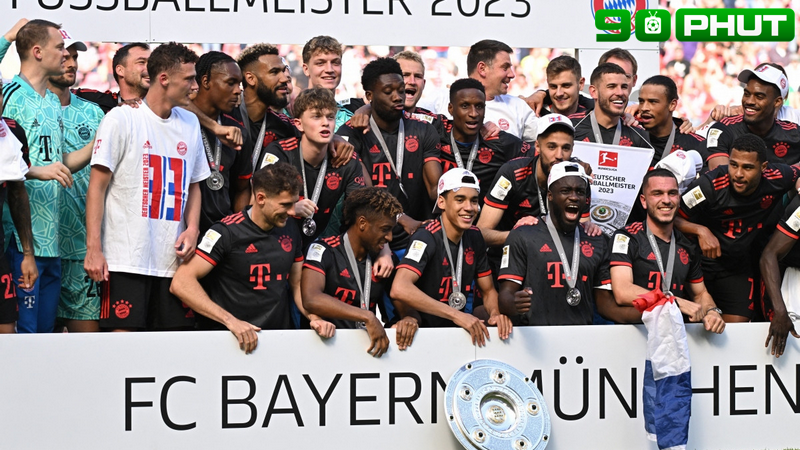 Bayern Munich đã 11 chức vô địch Bundesliga liên tiếp Bayern Munich đã 11 chức vô địch Bundesliga liên tiếp
