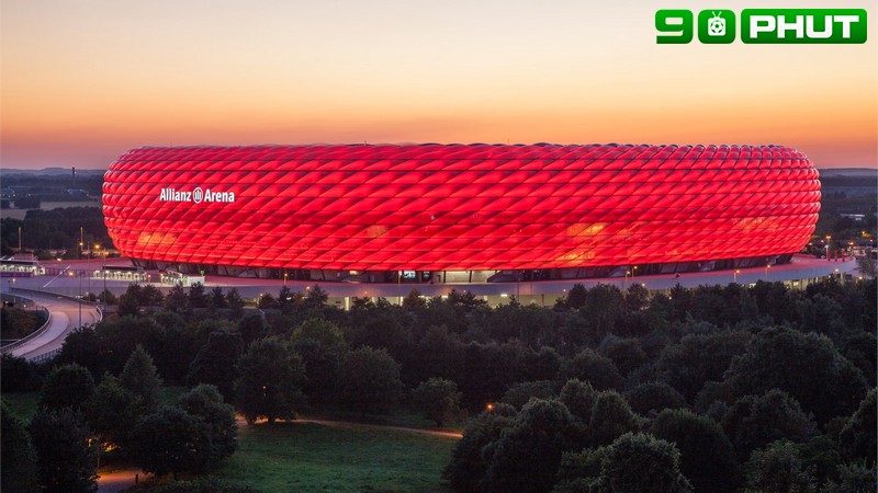 Allianz Arena là nhà của sự kiện lớn nhất thế giới bóng đá - World Cup Allianz Arena là nhà của sự kiện lớn nhất thế giới bóng đá - World Cup