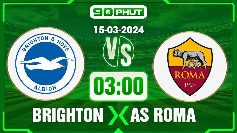 Soi kèo Brighton vs AS Roma