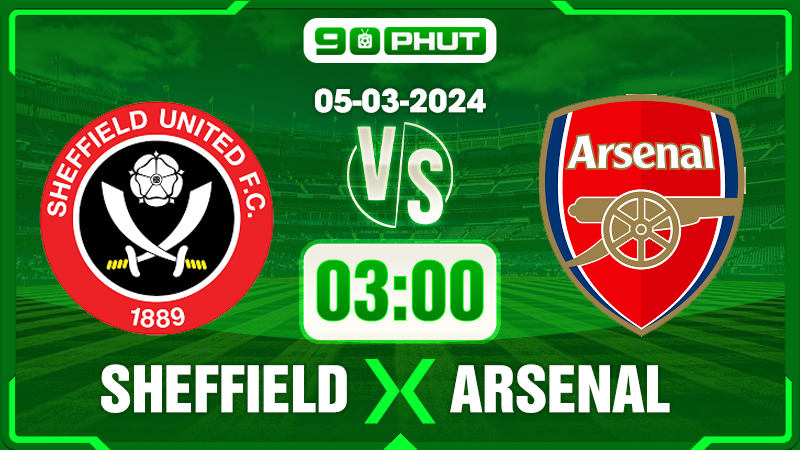 Soi kèo Sheffield United vs Arsenal