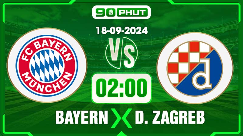 Soi kèo Bayern Munich vs Dinamo Zagreb