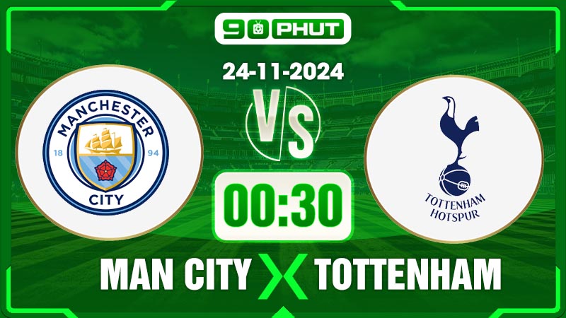 Soi kèo Manchester City vs Tottenham